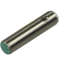 Pepperl&plus;Fuchs Inductive Proximity Metal Barrel Sensor; 12mm; Embeddable; 10-30VDC; NO; NPN; Connector - M12